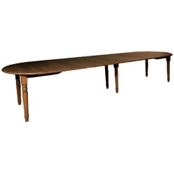 Neptune Sheldrake 165-365cm Oval Extending Oak Dining Table, Oak